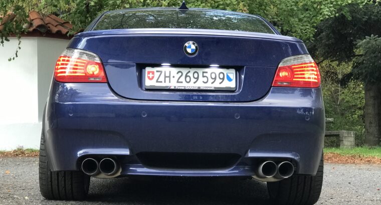 Κλάπηκε BMW E60 M5 χρώματος Interlagos Μπλέ με λευκό σαλόνι στις 04/01/2022 ξημερώματα από υπόγειο πάρκινγκ στα Βριλήσσια, έφφερε πινακίδας Ελβετίας ΖΗ269599 Αυτοκίνητο- Βριλήσσια